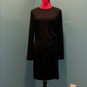 Esmara Elegant Black Long Sleeve Dress Size Medium